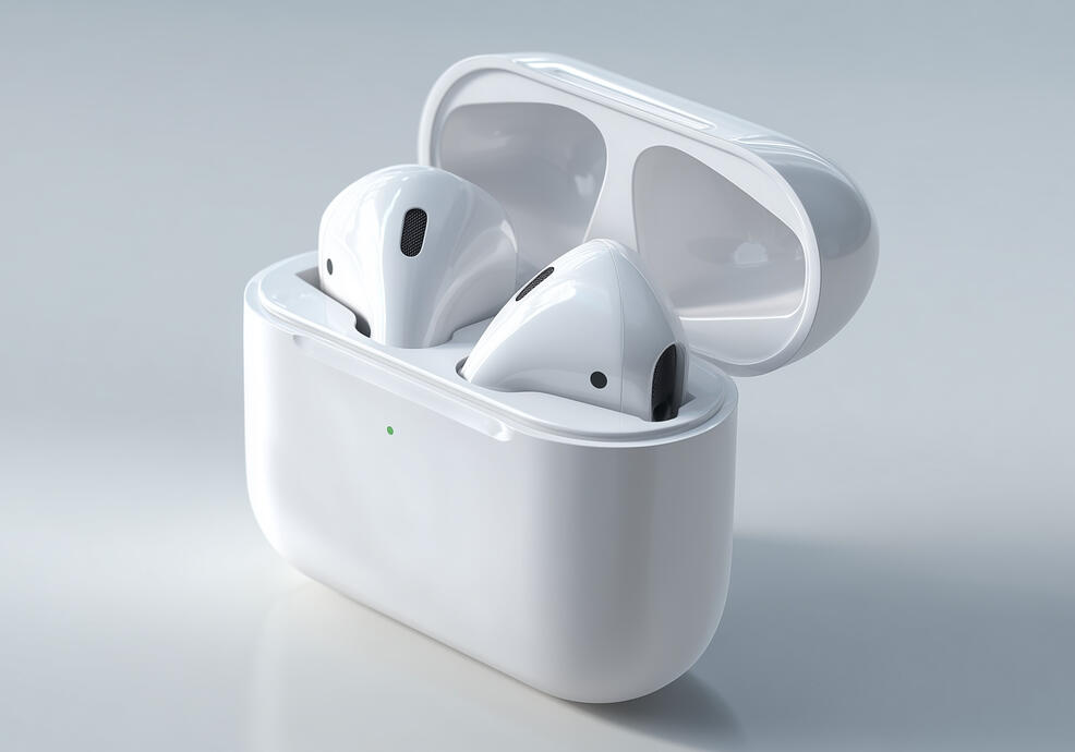 Wireless Earbuds Mockup