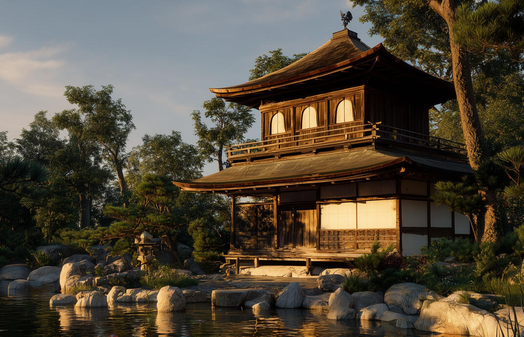 Japanese Zen Pavilion